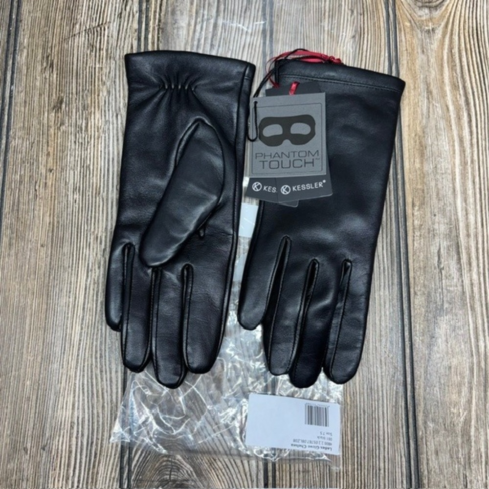Kessler Women`s Premium Lamb Leather Touchscreen Gloves Style Chelsea